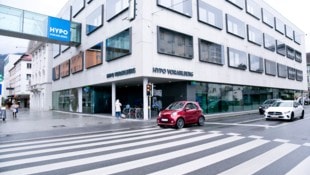 Die Zentrale der Hypo Vorarlberg in Bregenz.