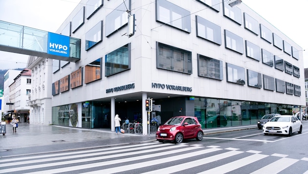 Die Zentrale der Hypo Vorarlberg in Bregenz.