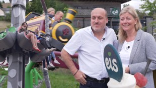 Im Video sehen Sie die Selbstversuche im Freizeitpark vom Eis Greissler. 