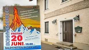 In der Nähe dieses ehemaligen Gasthauses, das nun ein Laufhaus ist, findet am 20. Juni ein Sonnwendfeuer mit Kinderprogramm statt. (Bild: Krone KREATIV/Markus Wenzel Lamprecht)