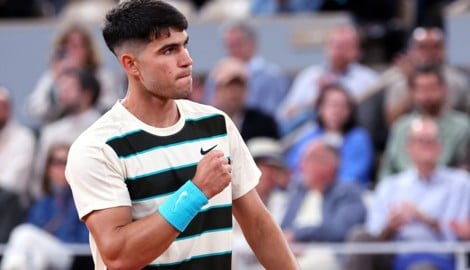 Carlos Alcaraz (Bild: EPA/CHRISTOPHE PETIT TESSON)