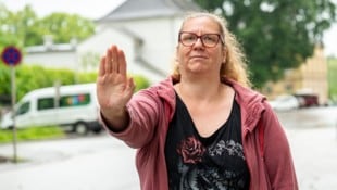 „Bis hierher und nicht weiter!“ – anstatt wegzuschauen, nahm Bettina (39) die Angelegenheit selbst in die Hand. (Bild: SIMON BRANDSTAETTER)