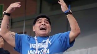 Diego Maradona starb 2020 an einem Herzinfarkt.