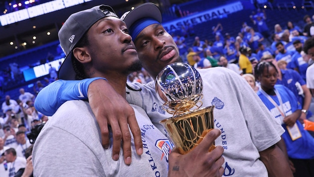 Jalen Williams und Shai Gilgeous-Alexander 