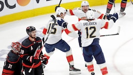 Die Florida Panthers setzten sich gegen die Carolina Hurricanes durch.