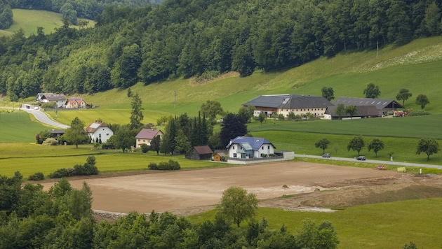 Seit November wird in Ternberg die Sportanlage errichtet.