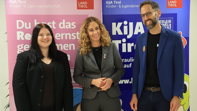 Antonella Cizmesinkin, Eva Pawlata & Lukas Trentini (v. li.)