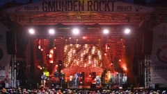 Noch bis Sonntag bringen Top-Stars die Bühne am Rathausplatz in Gmunden zum Beben