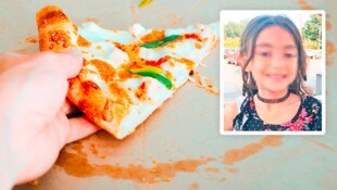 Ein Streit um ein Stück Pizza soll Arya (12, kl. Foto) das Leben gekostet haben.