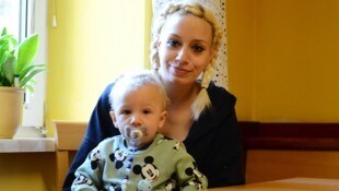 Eine Bewohnerin des Haus Rosalie der VinziWerke