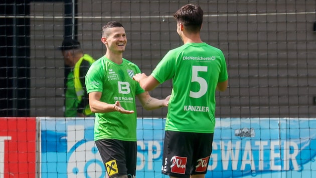 Petrit Nika und Co. freuen sich auf ein Upgrade ihrer Sportanlage.