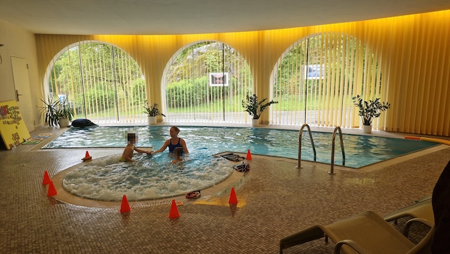 Hilfsbereite Hoteliers – hier im Ötztal – stellen für kleine Gruppen ihre Becken zur Verfügung.