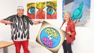 Künstlerisches Power-Paar: Monika Morrison und Reini Buchacher.