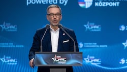FPÖ-Chef Herbert Kickl während seiner Rede bei der CPAC-Veranstaltung in Budapest