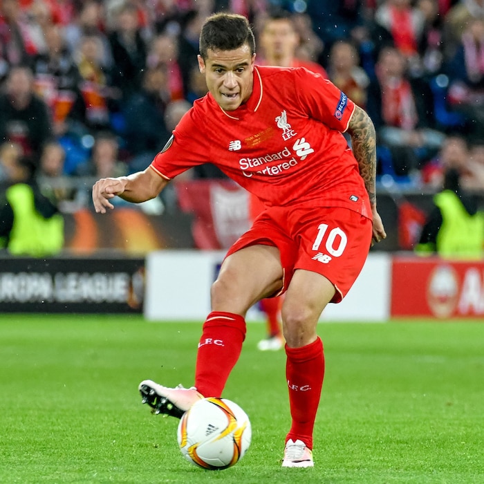 Coutinho als Liverpool-Spieler