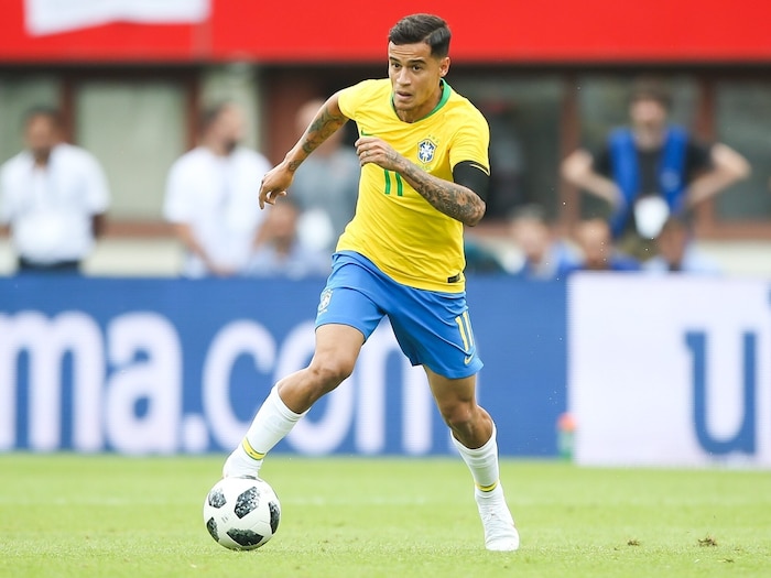 Coutinho im Brasilien-Dress