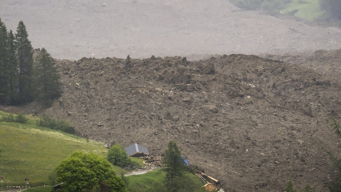 Das verschüttete Dorf Blatten