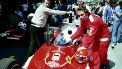 Niki Lauda am Montjuic, 1975