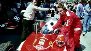 Niki Lauda am Montjuic, 1975