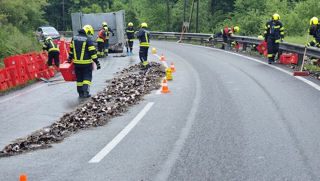 Für rund zweieinhalb Stunden war die Rohrbacherstraße teilweise gesperrt.