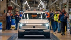 Der EX30 kommt für Europa nun aus dem Volvo-Werk in Gent.