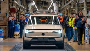 Der EX30 kommt für Europa nun aus dem Volvo-Werk in Gent.