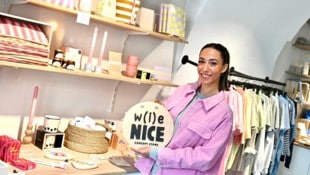 Denise Dedic eröffnete ihren Concept Store „W(i)e nice“ im Mai: „Die Freude der Kunden ist die ...