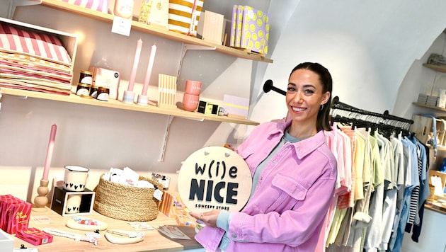 Denise Dedic eröffnete ihren Concept Store „W(i)e nice“ im Mai: „Die Freude der Kunden ist die ...