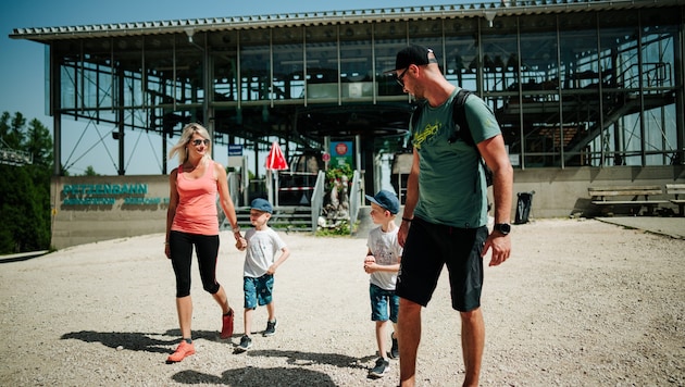 Die Bergbahn bringt Familien wieder auf die Petzen.