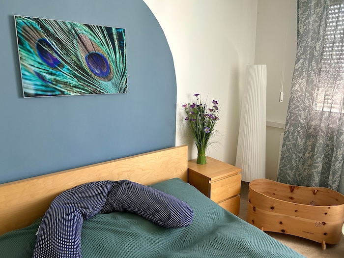 Die Entbindungszimmer sind liebevoll gestaltet.