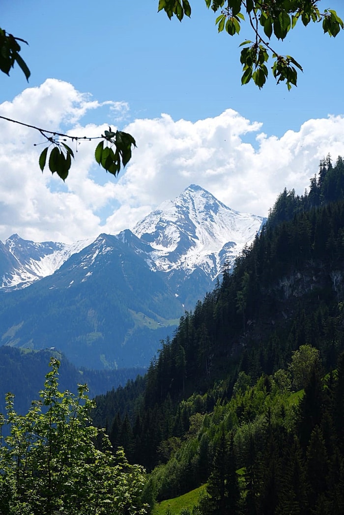 Die auf der Tour immer wieder präsente Ahornspitze.