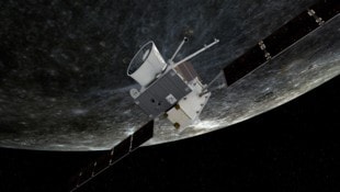 Mit der Raumsonde „BepiColombo“ kreist auch ein Stück Niederösterreich um den Merkur.