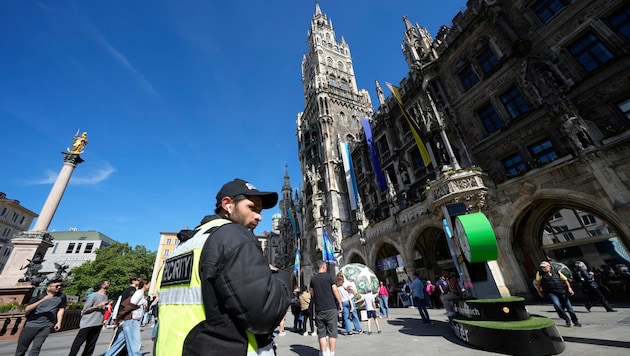 München rüstet sich für den Fanansturm beim Champions-League-Finale zwischen Paris Saint-Germain und Inter Mailand.