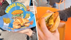 Von knusprigem Chickenburger bis hin zum Croissant-Burger – für jeden Geschmack ist etwas dabei.
