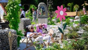 Kreative Gartenideen und Entspannung pur bietet die oö. Landesgartenschau in Schärding. (Bild: Pressefoto Scharinger/Daniel Scharinger)