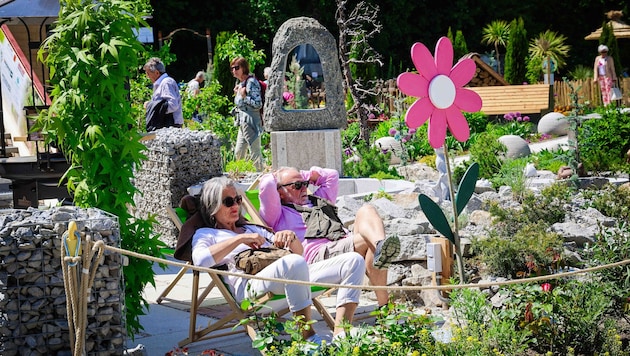 Kreative Gartenideen und Entspannung pur bietet die oö. Landesgartenschau in Schärding.