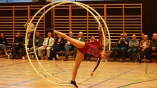 Malena Kernacs zeigt ein besonderes Programm bei der Team-WM. (Bild: TGUS/FMT-Pictures)