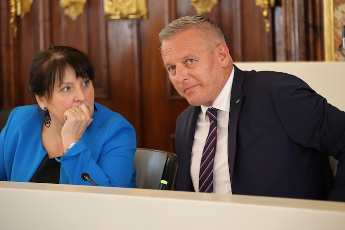 Manuela Khom und Mario Kunasek