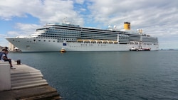 Das Kreuzfahrtschiff lag im Hafen von Catania. (Symbolbild)
