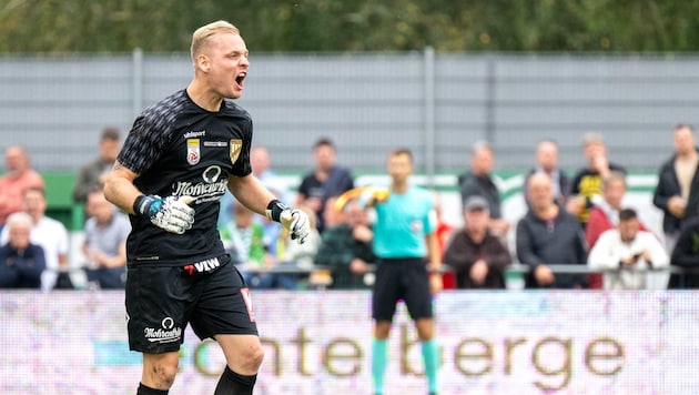Domenik Schierl ist ein starker Rückhalt für die Lustenauer.