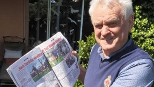Eine der größten Legenden im Weltfußball „inspiziert“ seine Story in der Krone.
