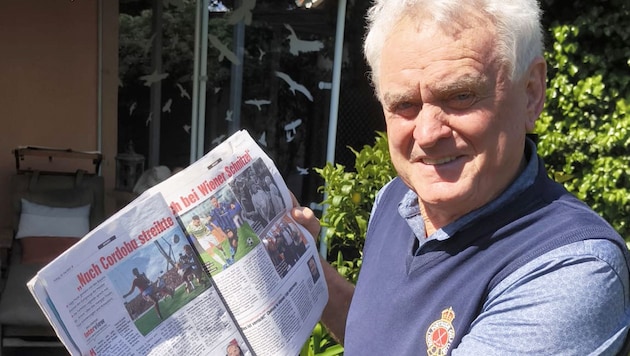 Eine der größten Legenden im Weltfußball „inspiziert“ seine Story in der Krone.