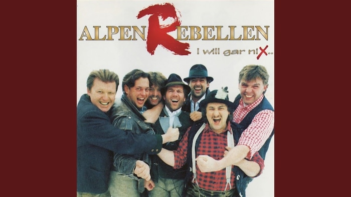 Die AlpenRebellen in ihren Anfangstagen 1993.