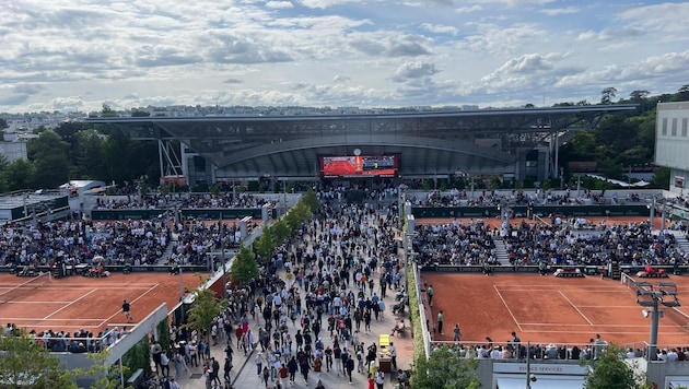 Auch für die Top-Stars der Tennis-Szene gelten in Paris bestimmte Regeln.