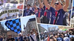 Herrliches Wetter und Zigtausende gutgelaunte Fans in der Stadt. Es ist Final-Time in München.