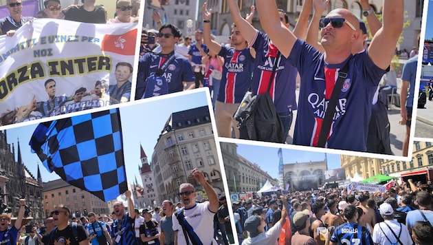 Herrliches Wetter und Zigtausende gutgelaunte Fans in der Stadt. Es ist Final-Time in München.