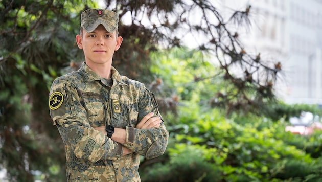 Alexander Codalonga ist Militärakademiker im 3. Jahrgang und Lebensretter. 