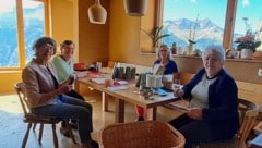 Die Kräutermischungen des „Bergtee“-Projekts sind gewissermaßen die Essenz des Großen Walsertals ...