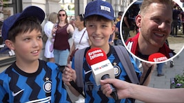 Beide Fanlage sind optimistisch. (Bild: krone.tv)