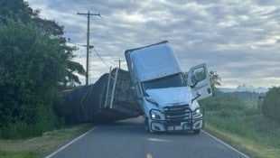 Vorsicht, Stiche! In den USA sind nach einem LKW-Unfall 250 Millionen Bienen freigekommen. Die Bevölkerung wurde aufgerufen, das betroffene Gebiet zu umgehen.. (Bild: Whatcom County Gov)